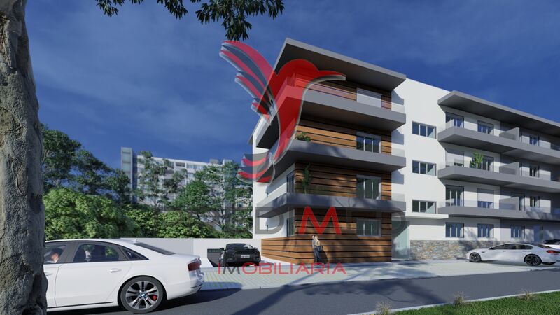 À venda Apartamento T3 Gâmbia-Pontes-Alto da Guerra Setúbal - terraço, garagem, zonas verdes, ar condicionado