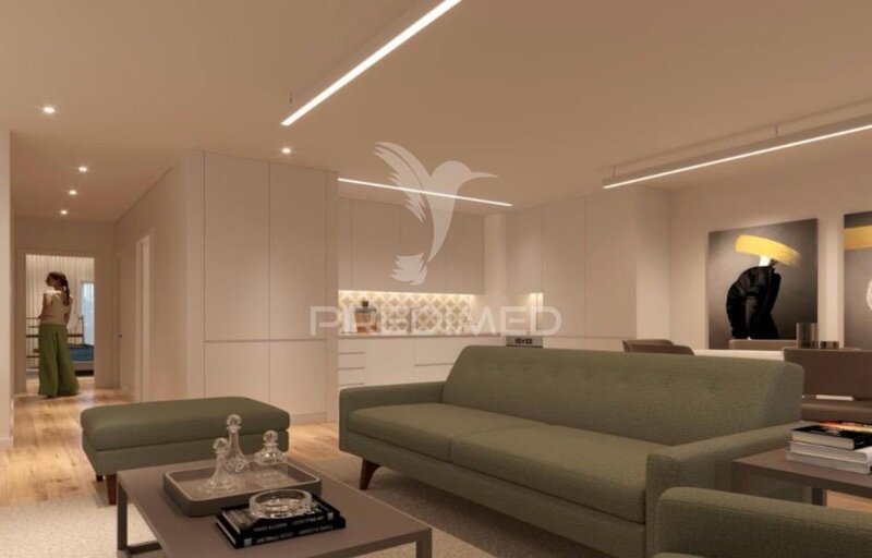 Apartamento no centro T0 Braga - varanda, ar condicionado