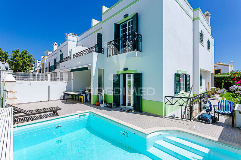 House 4 bedrooms Renovated Tavira - automatic irrigation system, terrace, barbecue, swimming pool, garage, backyard, air conditioning, solar panel, sea view