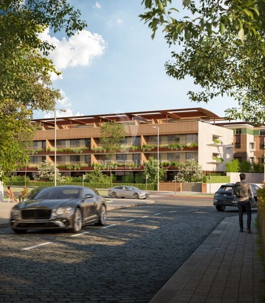 квартира современный T3 Porto - звукоизоляция, солнечная панель, кондиционер, балкон, теплоизоляция, пожарные извещатели