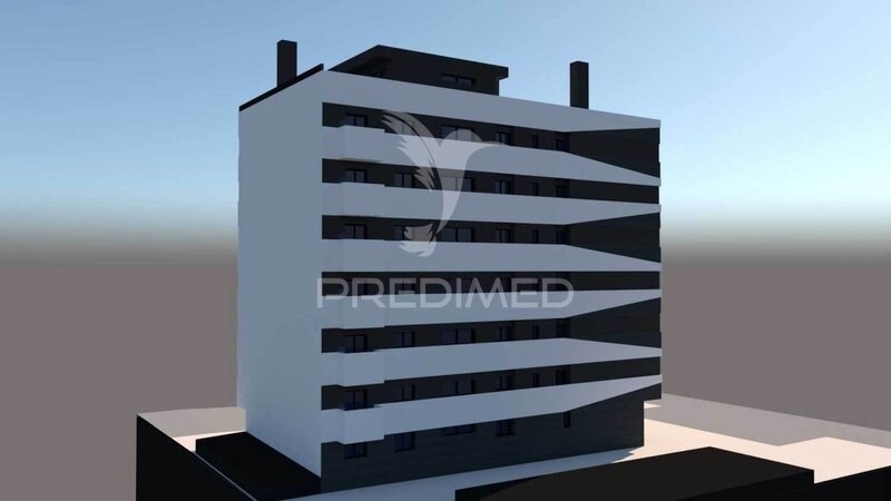 Apartment 2 bedrooms under construction Monte Gordo Vila Real de Santo António - 1st floor, garage, swimming pool, terrace, store room, parking space, balcony
