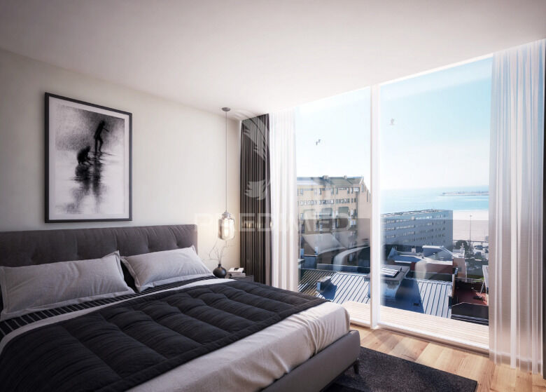 Apartment T1 Matosinhos - kitchen, air conditioning