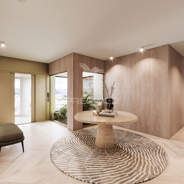 Apartment Luxury T3 Braga - balconies, alarm, balcony, radiant floor