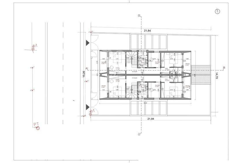 House V3 Semidetached Fernão Ferro Seixal - excellent location, barbecue