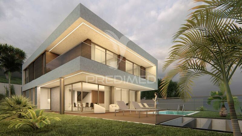 House V4 Luxury under construction Santo António Funchal - garden, sea view, garage, store room, swimming pool