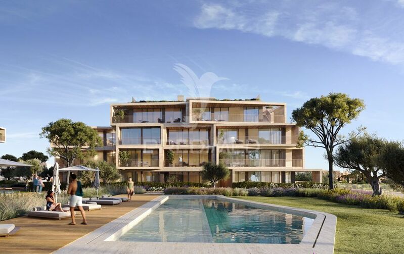 Apartment T2 Modern Quarteira Loulé - video surveillance, balconies, alarm, air conditioning, swimming pool, sauna, equipped, garage, balcony