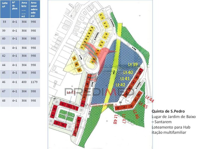 лот для строительства São Salvador Santarém - гараж