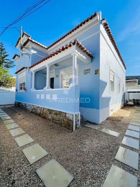 House 8 bedrooms Renovated Costa da Caparica Almada - barbecue