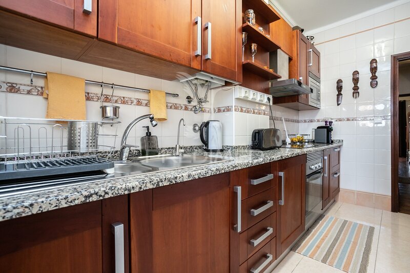 Apartamento T3 Tavira - varanda, marquise