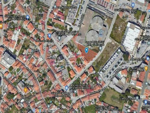 Lote de terreno com 1000m2 Pedrouços Maia - água