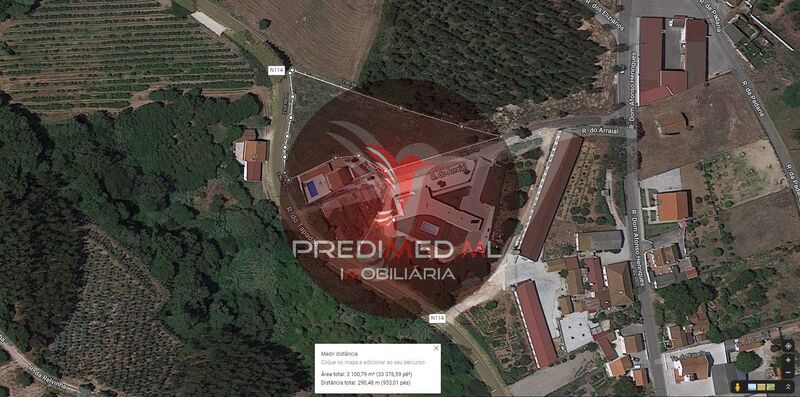 Terreno com 3100m2 Vidais Caldas da Rainha - viabilidade de construção