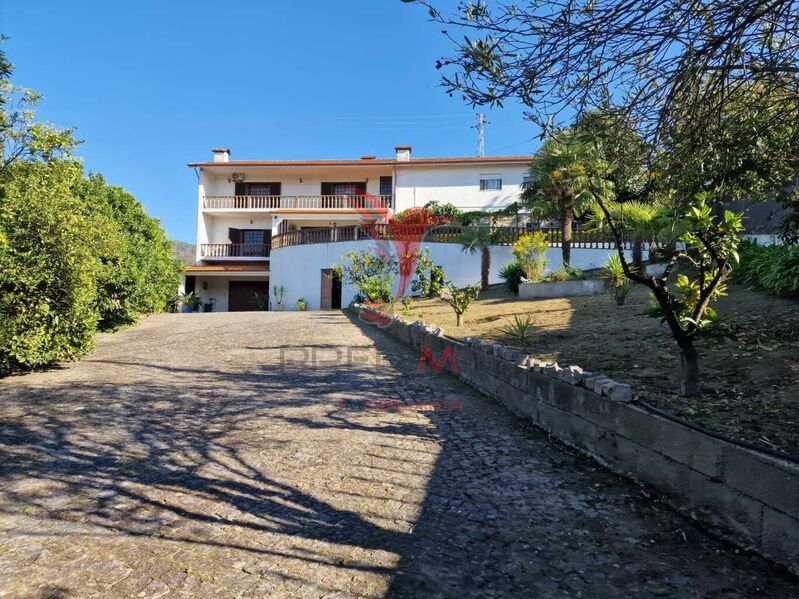 Casa V4 Santa Eulália Vizela - lareira, garagem, terraço, jardim, varandas, arrecadação