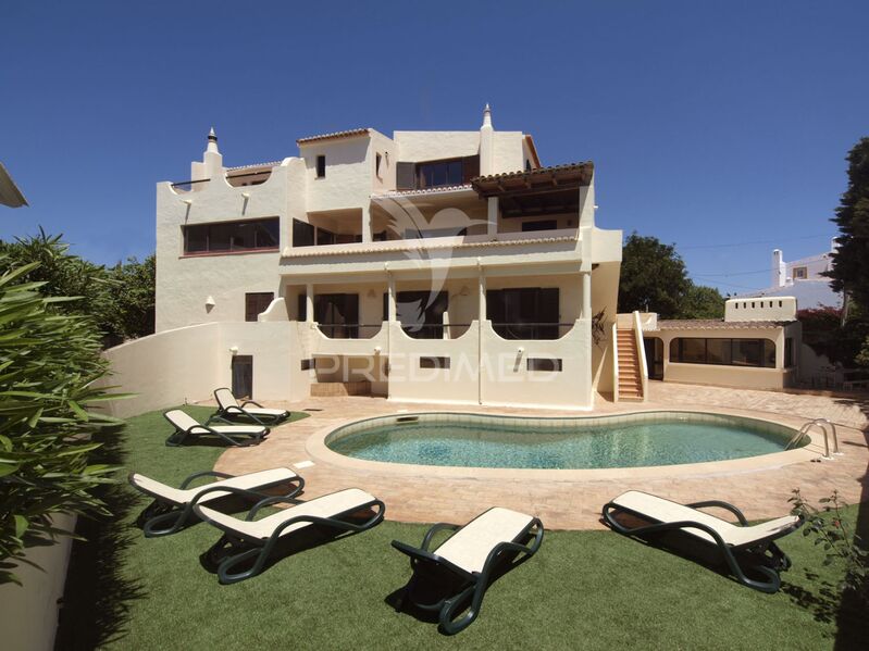 House 7 bedrooms Luz Lagos - garden, fireplace, terrace, swimming pool, barbecue, sea view, balconies, garage, store room, balcony