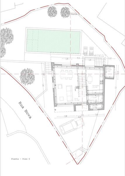 House V3 nieuw Fafe - quiet area, swimming pool, balcony, balconies
