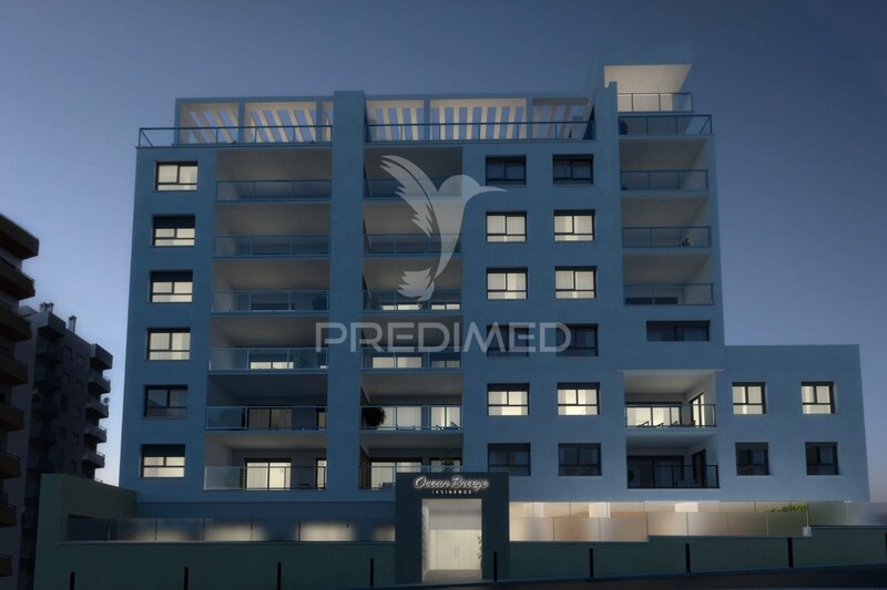 Apartment 3 bedrooms Portimão - gated community, floating floor, swimming pool, equipped, air conditioning, turkish bath