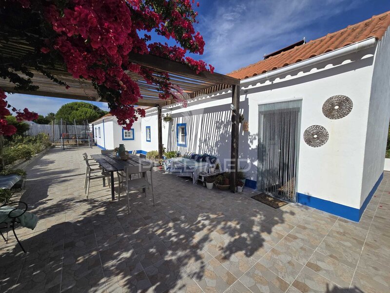 Moradia V4 Térrea Melides Grândola - salamandra, bbq, piscina