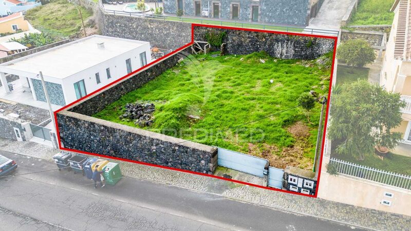Lote novo com 480m2 Ribeirinha Angra do Heroísmo - vista mar