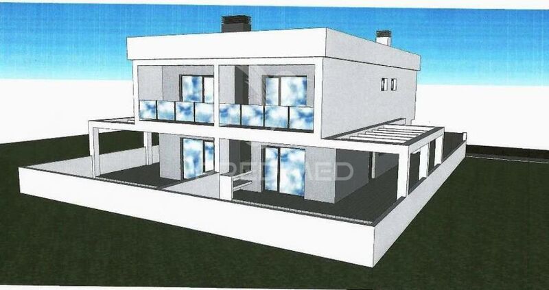 House Semidetached V3 Fernão Ferro Seixal - barbecue, balcony, garden, equipped kitchen, swimming pool, double glazing