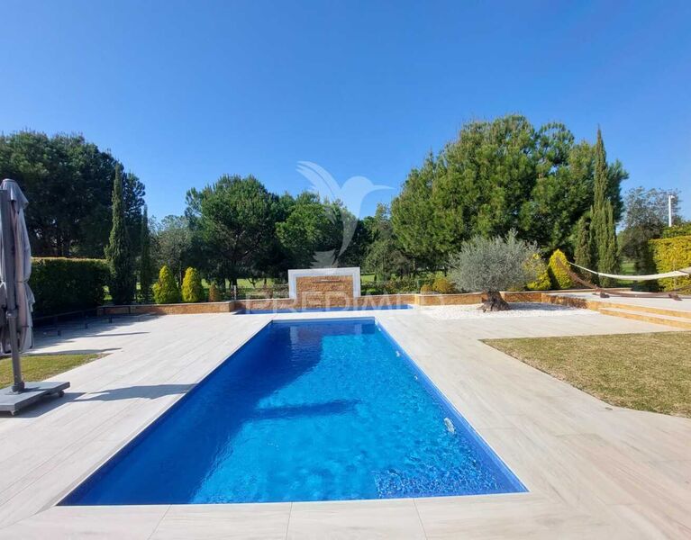 House neues V4 Quarteira Loulé - tennis court, garage, equipped kitchen, swimming pool, store room, garden, fireplace, air conditioning