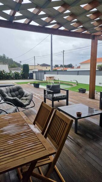 Home Single storey V3 Alcobaça - swimming pool, double glazing, air conditioning, fireplace, barbecue