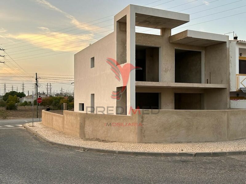 House V3 neues under construction Silves - terrace, terraces