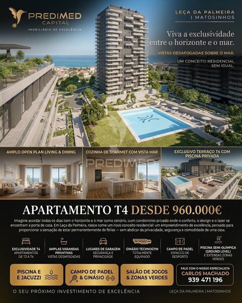 T4 luxo leça da palmeira