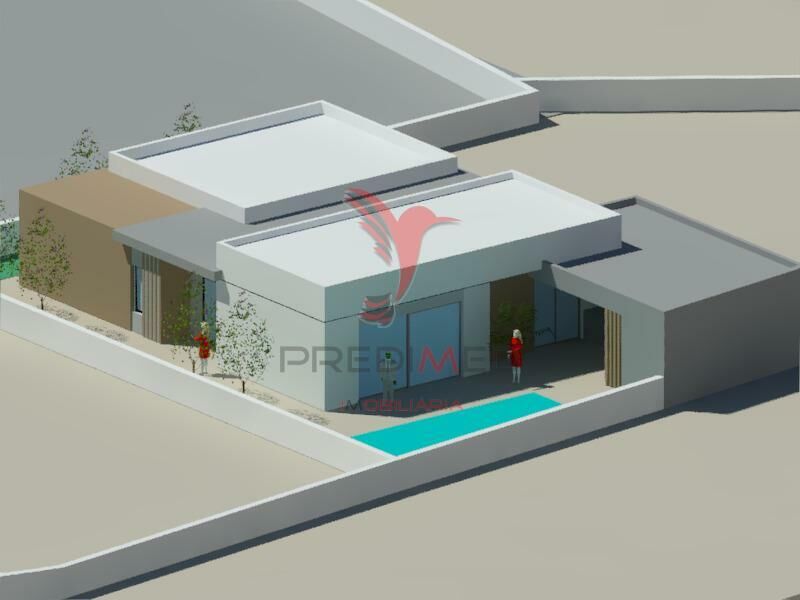 жилой дом отдельная отлично расположенна V4 Setúbal - гараж, бассейн, видеонаблюдение, полы с подогревом, солнечная панель, автоматические ворота, система кондиционирования, барбекю, сигнализация, солнечные панели, термоизоляция