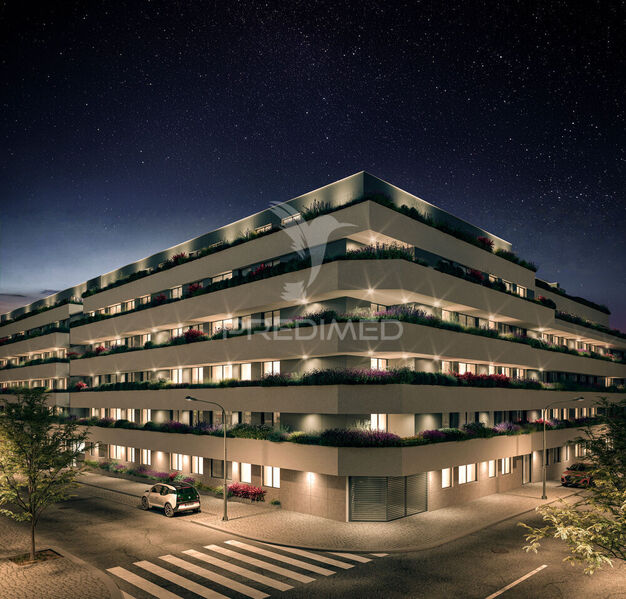 апартаменты T1 Paranhos Porto - веранды, система кондиционирования, веранда, детская площадка, сады