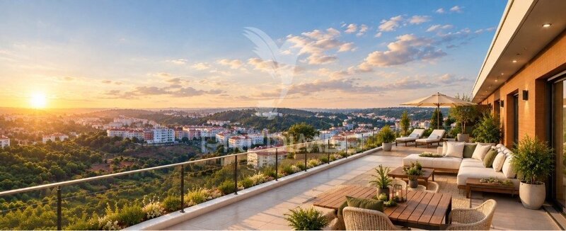 Apartamento Duplex no centro T8 Sintra - garagem, terraço