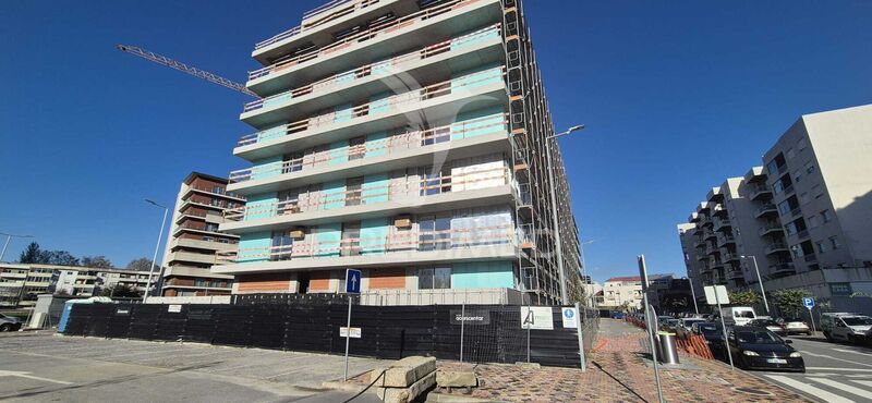 Apartment T0 Modern São Victor Braga - double glazing, gated community, air conditioning, swimming pool, condominium, garage