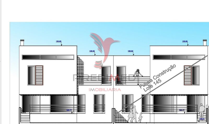 House V4 Modern under construction Castelo (Sesimbra) - floating floor, gardens, solar panels, quiet area, barbecue, garden, alarm, green areas, double glazing, air conditioning