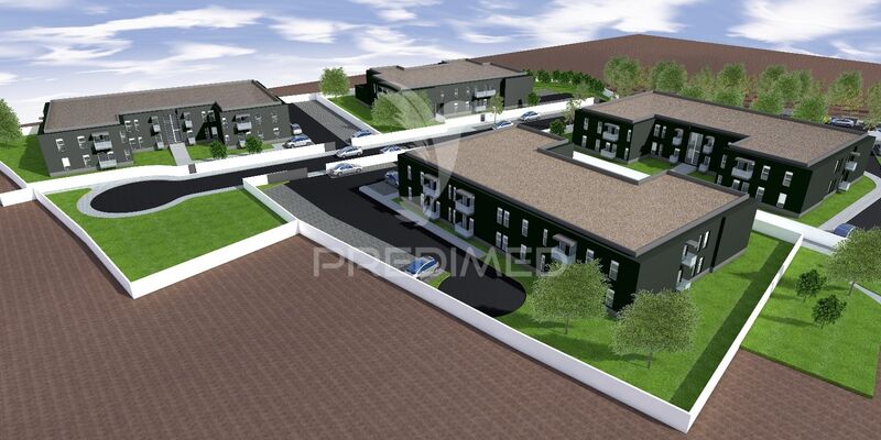 Apartment T2 Tamel (São Veríssimo) Barcelos - solar panel, gated community, balcony, tiled stove, river view, 1st floor