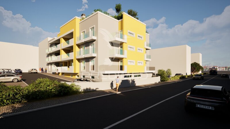 Apartamento T3 São Gonçalo de Lagos - ar condicionado, muita luz natural, piscina, garagem, isolamento térmico