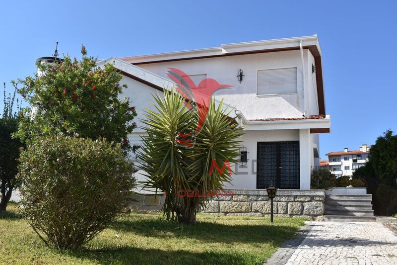 House V5 Vila Nova de Gaia - backyard, swimming pool, garden, tennis court, garage, fireplace