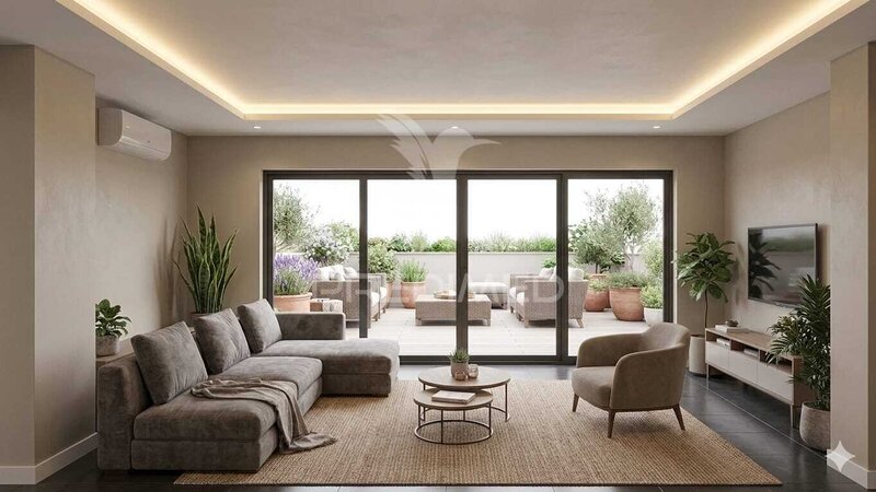 Apartamento Reformado T2 Quarteira Loulé - varanda, garagem, ar condicionado, terraço, vidros duplos