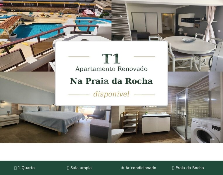 Apartment 1 bedrooms Renovated in good condition Portimão - swimming pool, balcony, air conditioning