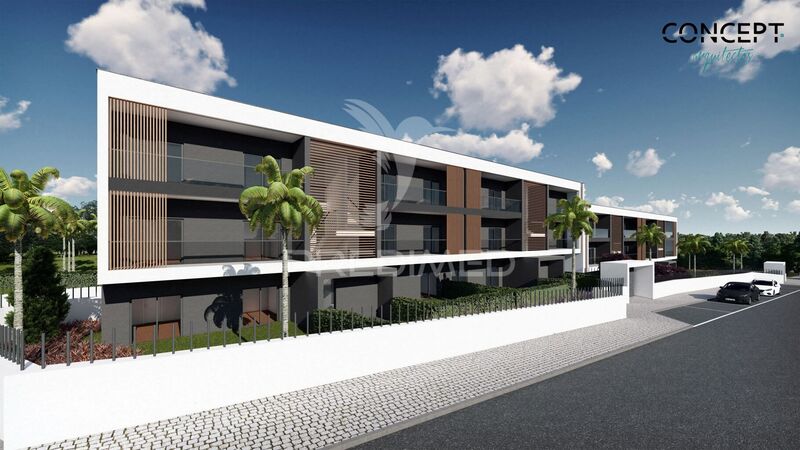 Apartamento T2 em construção Albufeira - painéis solares, jardim, piscina, varandas