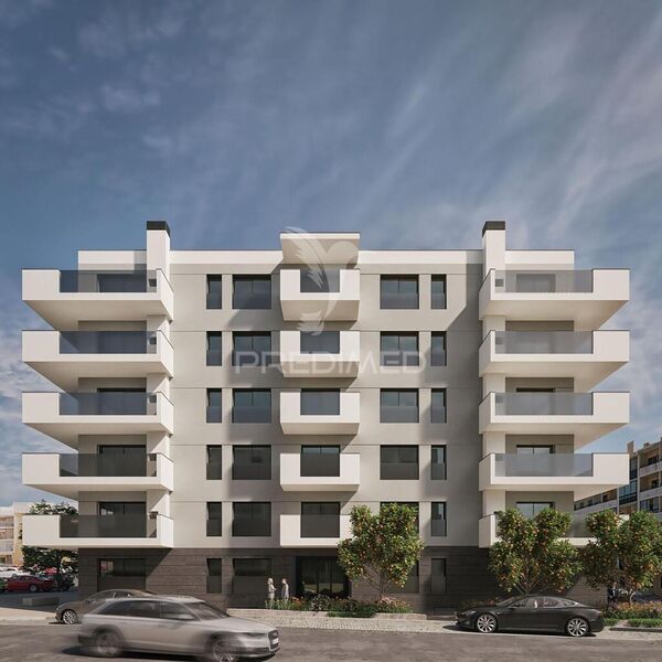 Apartamento T2 Moderno em construção Armação de Pêra Silves - varanda