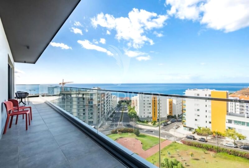 Apartamento T3 novo com vista mar São Martinho Funchal - vista mar