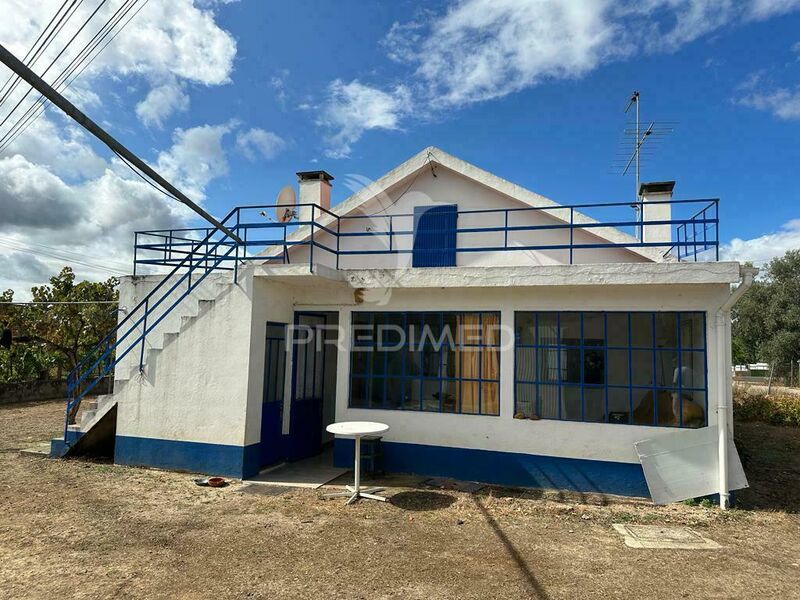 Moradia V4 Rio Maior - lareira, sótão, cozinha equipada, terraço, garagem, jardim, marquise