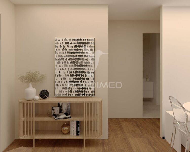 Apartamento novo T2 São Vicente Braga - equipado, ar condicionado, isolamento térmico