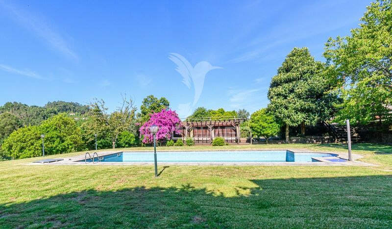 Farm V8 Terras de Bouro - irrigated land, swimming pool, tennis court, water, olive trees, orange trees