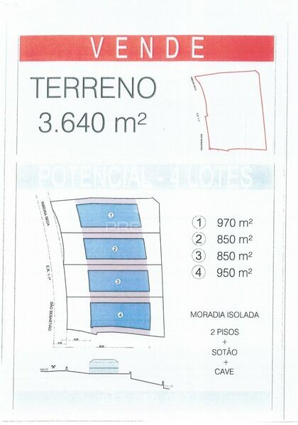 Land with 7260sqm Vila de São Sebastião Angra do Heroísmo - construction viability