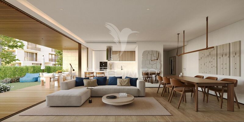 Apartment 2 bedrooms Quarteira Loulé - garage, alarm, gardens, balcony, equipped, swimming pool, double glazing, sauna