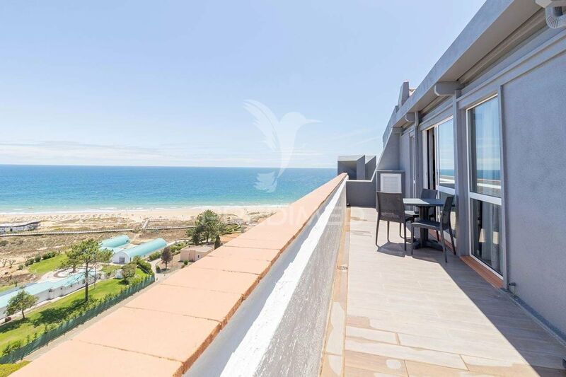 Apartment sea view T1 Alvor Portimão - swimming pool, balcony, furnished, 1st floor, sauna, sea view, turkish bath