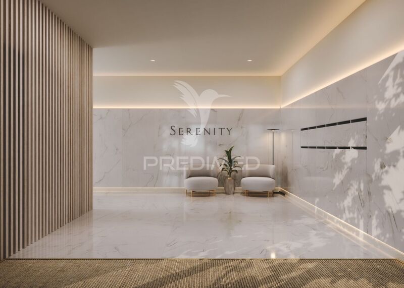 Apartment under construction 4 bedrooms Quarteira Loulé - alarm, swimming pool, air conditioning, balcony, kitchen, gardens, tennis court, video surveillance