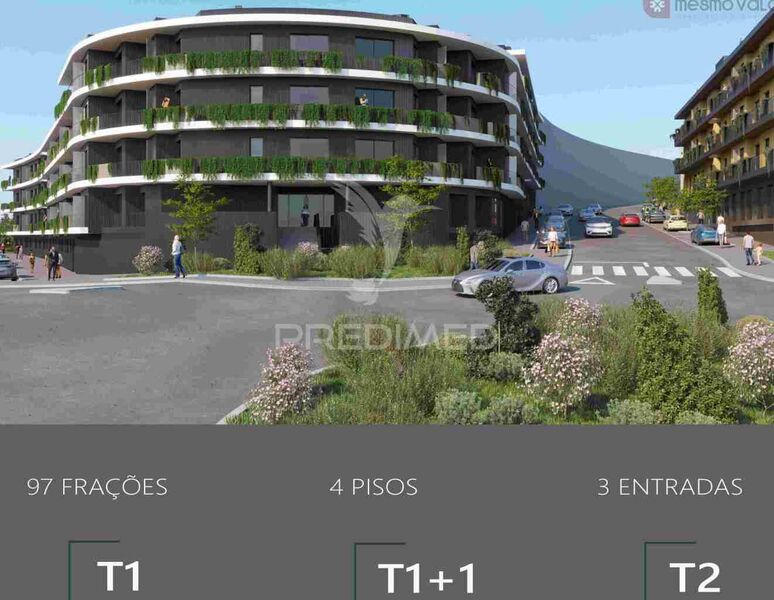 Apartamento T2 Rio Tinto Gondomar - lugar de garagem, varandas, terraços