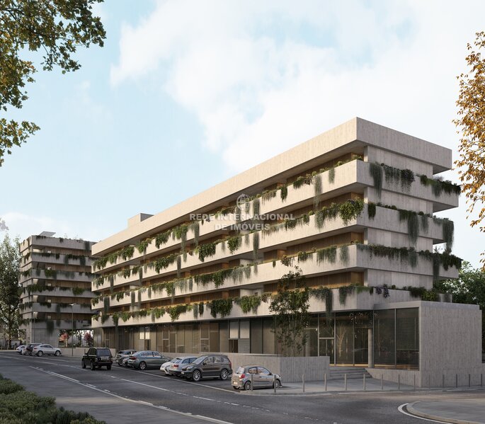 Апартаменты современный Norte Shopping Senhora da Hora Matosinhos - балконы, сады, гараж