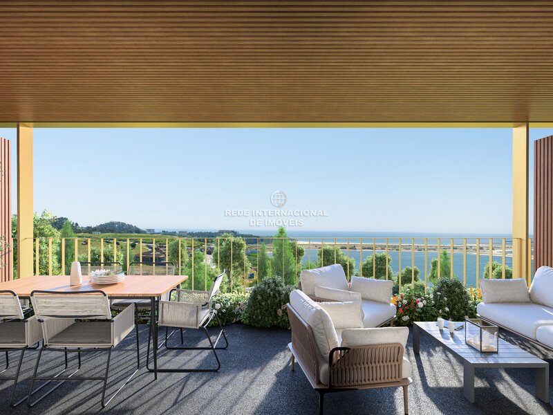 Apartamento T4 Canidelo Vila Nova de Gaia - jardins, terraço, piscina, varanda