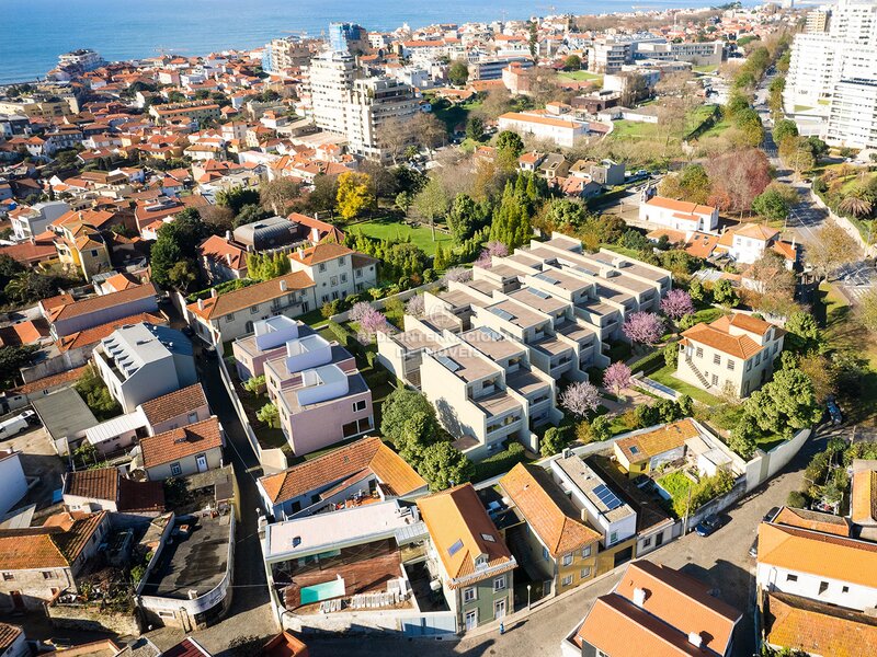 Апартаменты T4 в центре Foz Velha (foz do Douro) Porto - сады, бассейн, частный кондоминиум